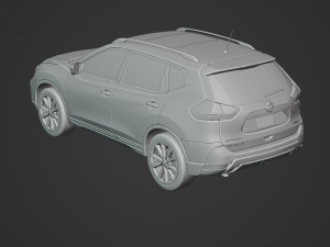 Nissan X Trail 2020 3D Model