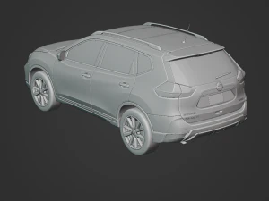 Nissan X Trail 2020 3D Model