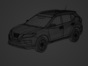 Nissan X Trail 2020 3D Model