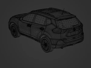 Nissan X Trail 2020 3D Model