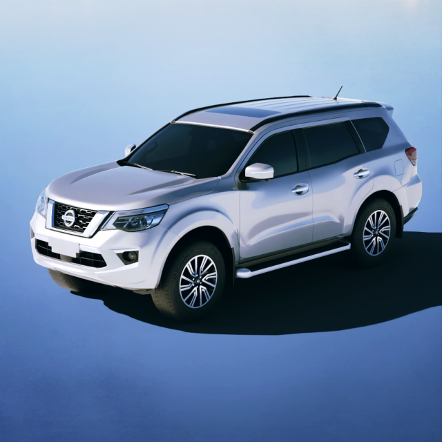 Nissan Terra 2020 3D Модель .c4d .max .obj .3ds .fbx .stl .blend 