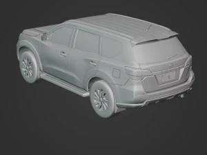 Nissan Terra 2020 3D Model