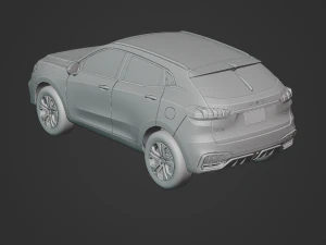 Wey VV5 2020 3D Model