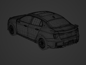 Lynk And Co 03 Plus 2021 3D Model