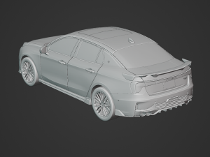 Lynk And Co 03 Plus 2021 3D Model