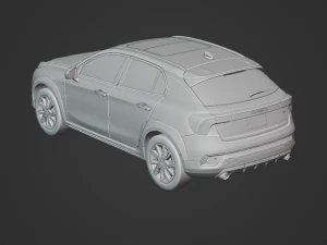 Lynk And Co 02 2021 3D Model