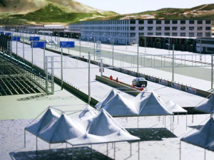 Faixa de Arraste - 2000m Modelo 3D