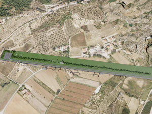 Faixa de Arraste - 2000m Modelo 3D