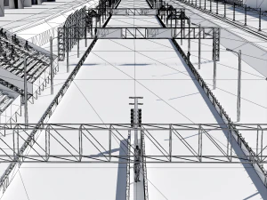 Faixa de Arraste - 2000m Modelo 3D