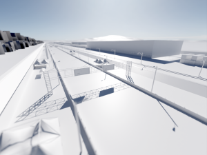 Drag Strip - 2000m 3D-Modell