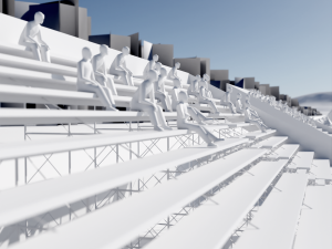 Drag Strip - 2000m 3D-Modell