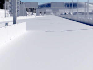 Faixa de Arraste - 2000m Modelo 3D