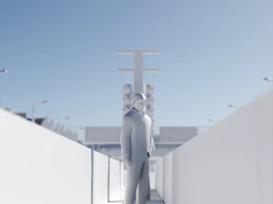 Faixa de Arraste - 2000m Modelo 3D