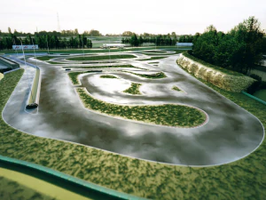 Race Track For Drifting 3D Model