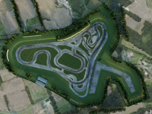 Race Track For Drifting Model 3D
