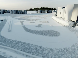 Race Track For Drifting 3D Model