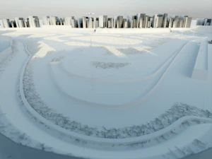 Race Track For Drifting 3D Model
