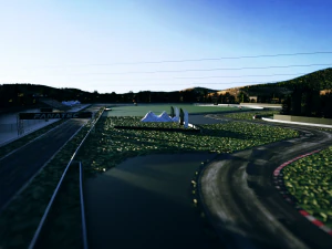 Magione Circuit Italy 3D Model