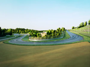 Imola Circuit - Enzo and Dino Ferrari Circuit - Italy 3D Model