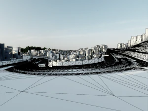Imola Circuit - Enzo and Dino Ferrari Circuit - Italy 3D Model