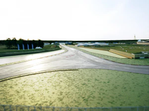 Silverstone Circuit - International Segment - UK 3D Model