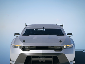 Mustang GT3 S650 2024 - FULL INTERIOR 3D Model