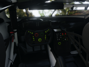 Mustang GT3 S650 2024 - FULL INTERIOR 3D Model