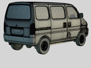 Maruti Suzuki Eeco 2023 Base Model 3D Model