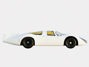 Porsche 908 LH 1969 No Livery 3D Model