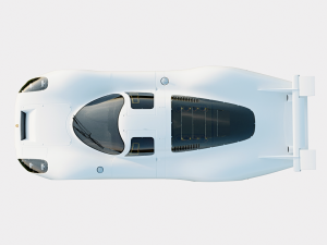 Porsche 908 LH 1969 No Livery 3D Model