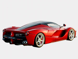 Trim Dasar Ferrari LaFerrari 2014 Model 3D