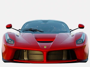 Trim Dasar Ferrari LaFerrari 2014 Model 3D
