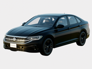 Volkswagen Jetta 2024 SE Spec 3D Model