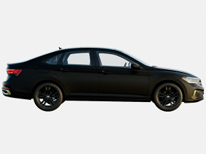 Volkswagen Jetta 2024 SE Spec 3D 모델