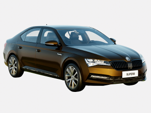 Skoda Superb 2021 Sportline Plus Spec 3D 模型