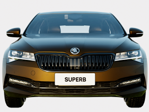 Skoda Superb 2021 Sportline Plus Spec 3D 模型