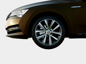 Skoda Superb 2021 Sportline Plus Spec 3D 模型