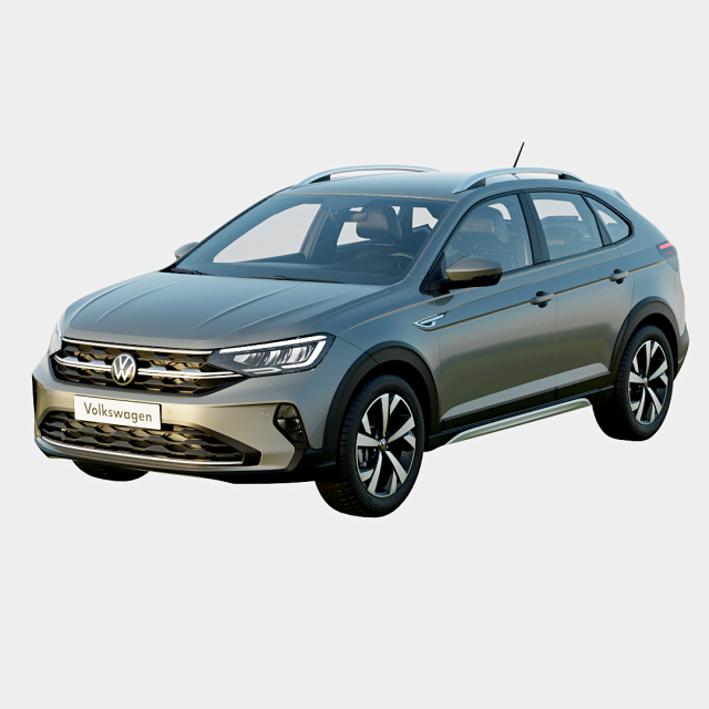Volkswagen Nivus 2024 Highline Spec Model 3D .c4d .max .obj .3ds .fbx .stl .blend 