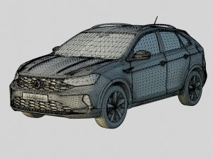 Volkswagen Nivus 2024 Highline Spec Model 3D