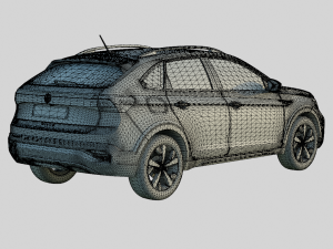 Volkswagen Nivus 2024 Highline Spec Model 3D