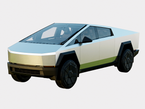Tesla Cybertruck 2024 Production Version 3D Модель