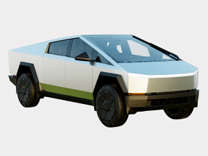 Tesla Cybertruck 2024 Production Version Modèle 3D
