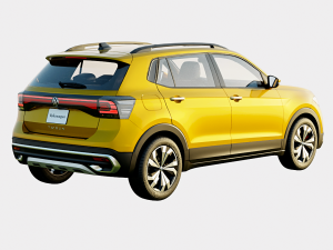 Volkswagen Taigun 2023 GT Plus Spec 3D Model