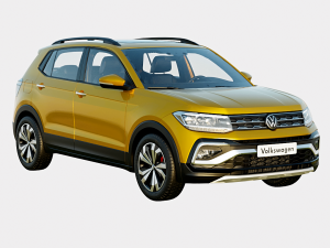 Volkswagen Taigun 2023 GT Plus Spec 3D Model