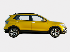 Volkswagen Taigun 2023 GT Plus Spec 3D Model