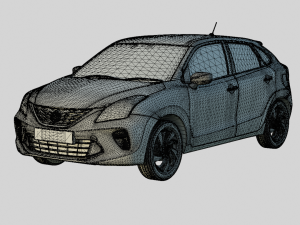 Suzuki Baleno 2021 GLX Spec 3D Модель
