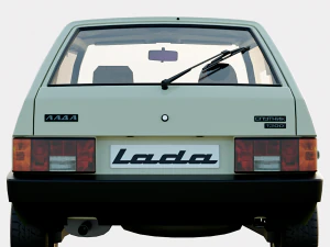 Lada VAZ 2108 1984 91 Spec 3D Model
