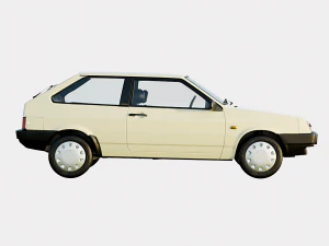 Lada VAZ 2108 1984 91 Spec 3D Model