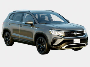 Volkswagen Taos 2024 SE Spec 3D Model