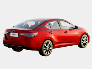 Nissan Sentra 2021 SR Spec 3D Model